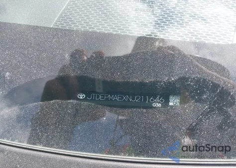 2022 Toyota Corolla Le from USA, damaged, VIN JTDEPMAEXNJ211646